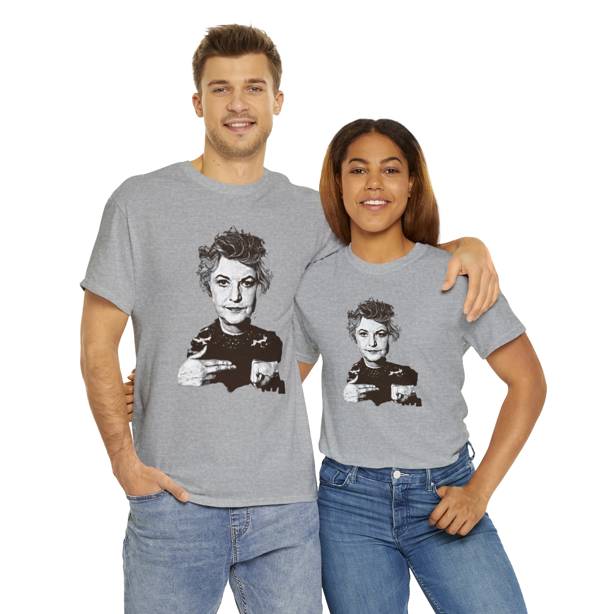 The Golden Girls 80's TV Show- Dorothy Unisex Heavy Cotton T-Shirt - Creations by Chris and Carlos
